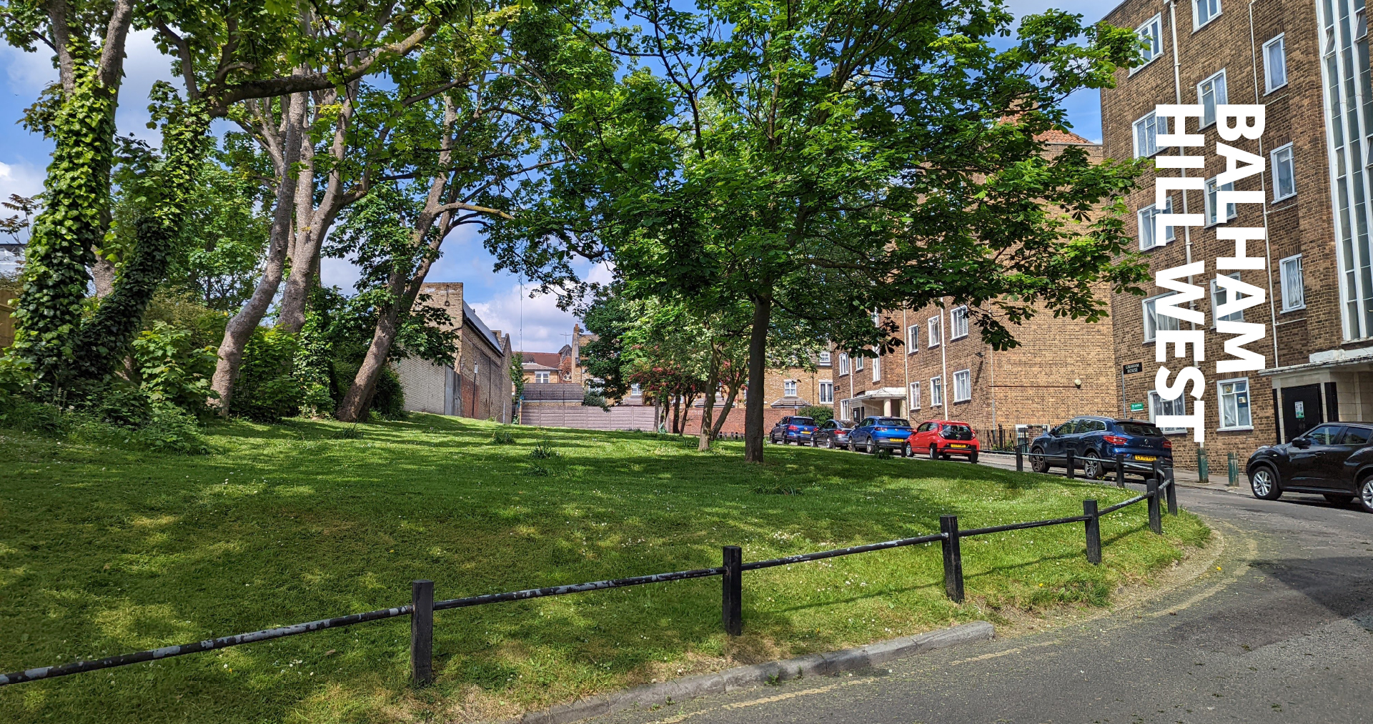 View from Alberbrook Road towards the site